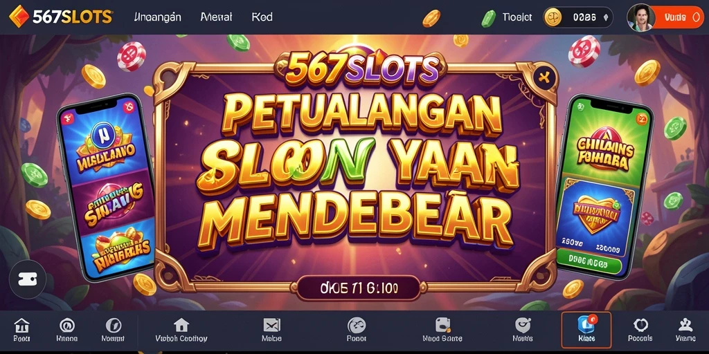Tampilan gameplay menarik dari 567SLOTS yang penuh petualangan.