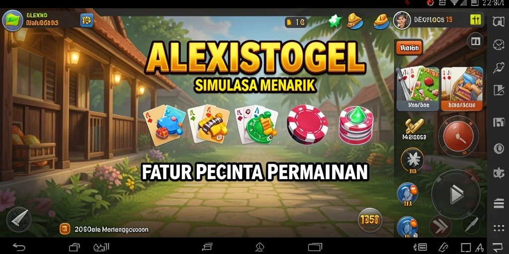 Tampilan gameplay menarik dari ALEXISTOGEL yang menampilkan simulasi mendalam.