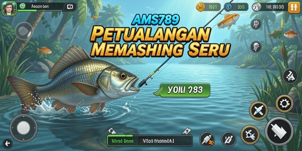 Gameplay seru memancing di AMS789 dengan grafik menawan.