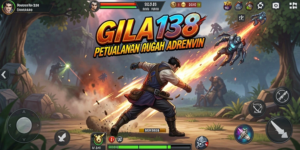 Tampilan gameplay GILA138 yang penuh petualangan dan tantangan.