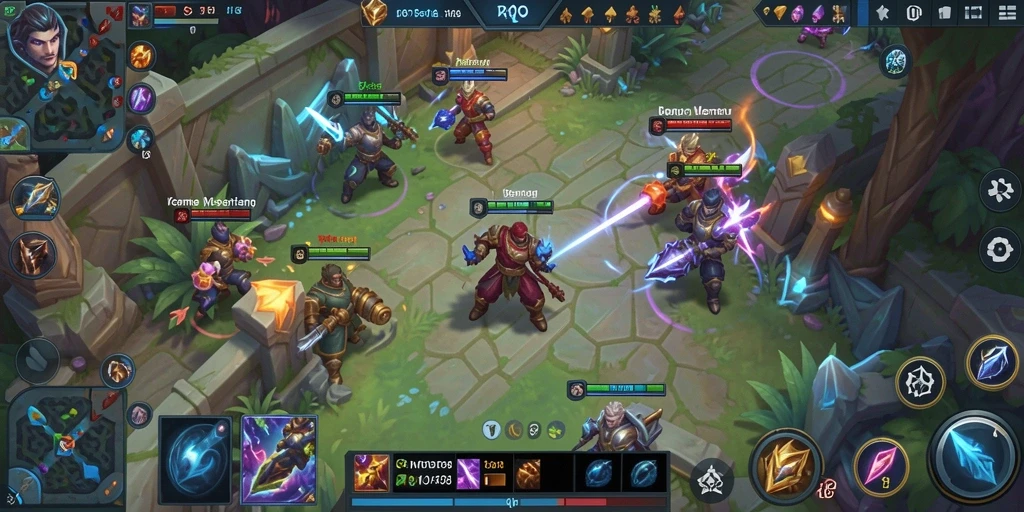 Screenshot mendetail gameplay KOSTOTO yang penuh aksi.