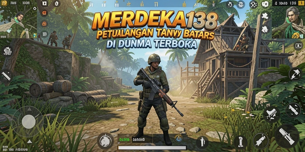 Gameplay seru dan penuh petualangan di dunia terbuka MERDEKA138.