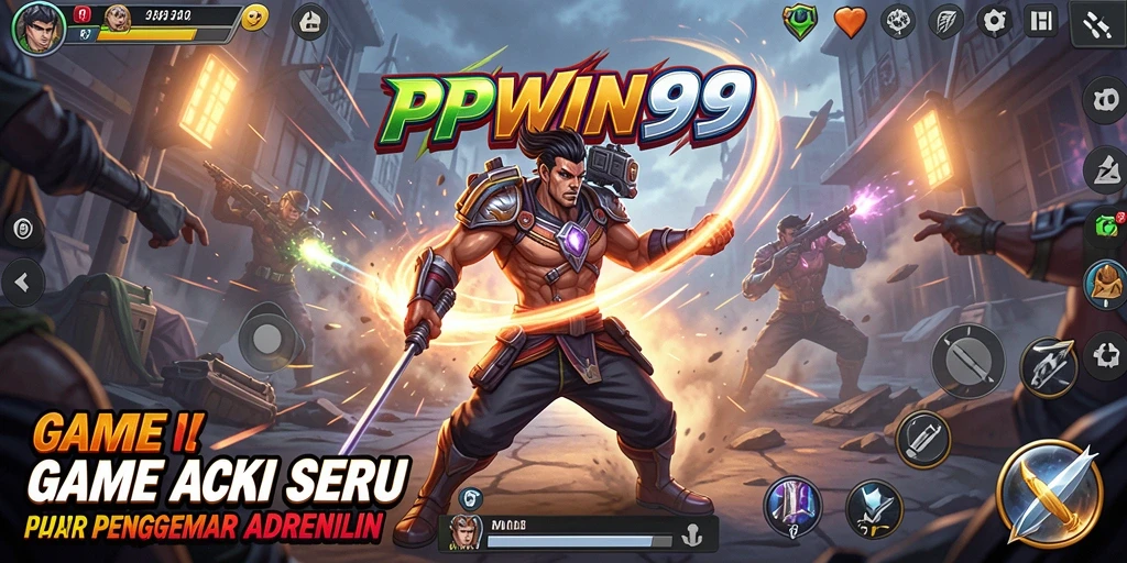 Tampilan gameplay action mendebarkan di PPWIN99.
