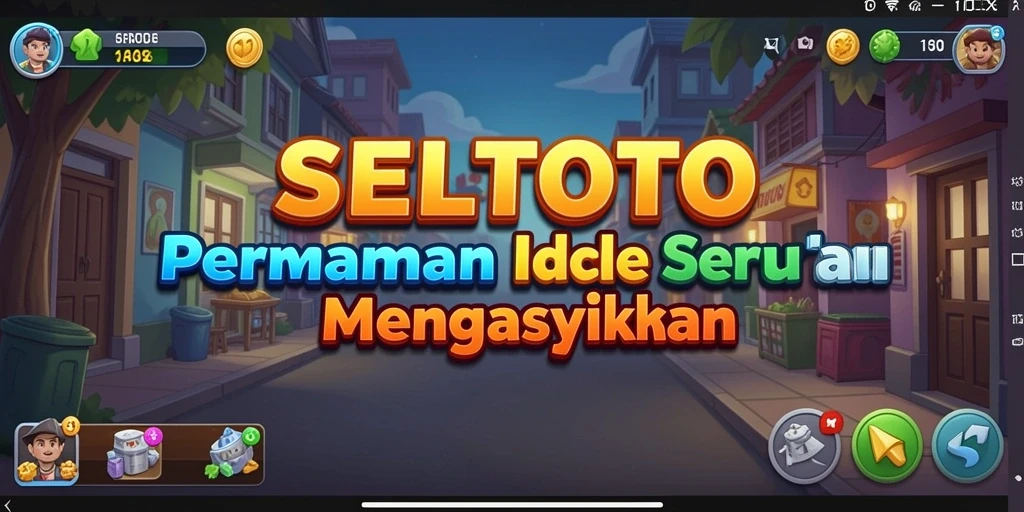 Tampilan gameplay Idle menarik dari SELTOTO dengan karakter unik dan lingkungan yang dinamis.