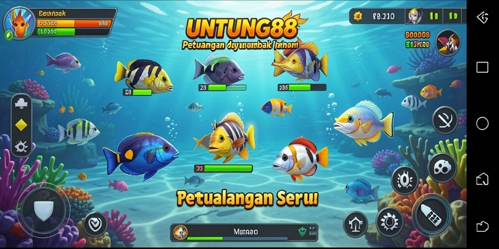 Tampilan aksi menembak ikan dalam UNTUNG88 yang menegangkan.